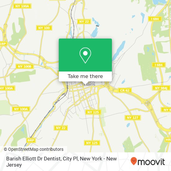 Mapa de Barish Elliott Dr Dentist, City Pl