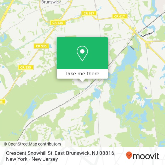 Crescent Snowhill St, East Brunswick, NJ 08816 map