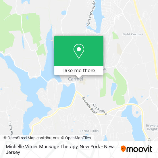 Mapa de Michelle Vitner Massage Therapy