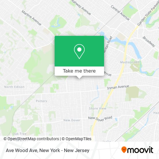 Mapa de Ave Wood Ave