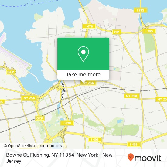 Bowne St, Flushing, NY 11354 map