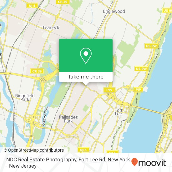 Mapa de NDC Real Estate Photography, Fort Lee Rd