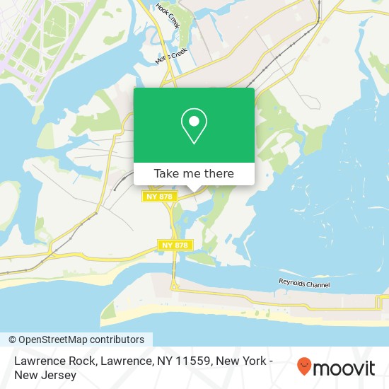 Lawrence Rock, Lawrence, NY 11559 map