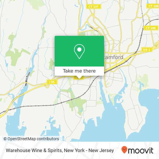 Warehouse Wine & Spirits map