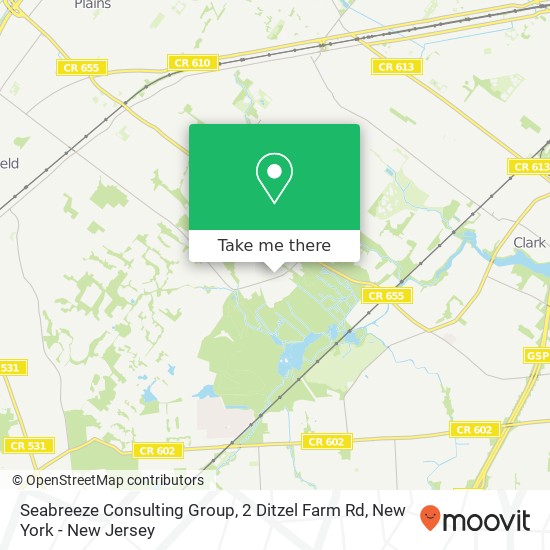 Seabreeze Consulting Group, 2 Ditzel Farm Rd map