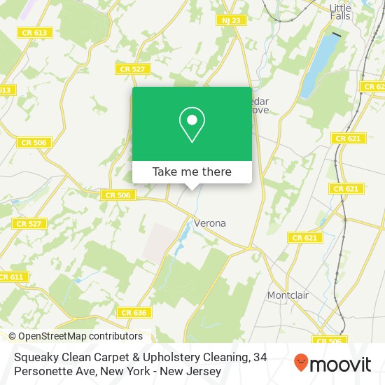 Squeaky Clean Carpet & Upholstery Cleaning, 34 Personette Ave map