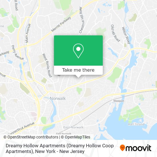 Dreamy Hollow Apartments map