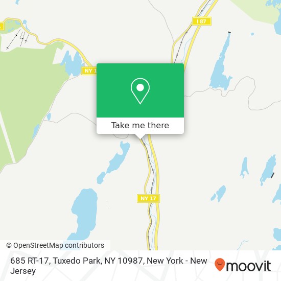 685 RT-17, Tuxedo Park, NY 10987 map