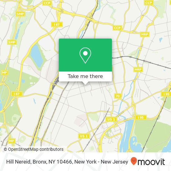 Hill Nereid, Bronx, NY 10466 map