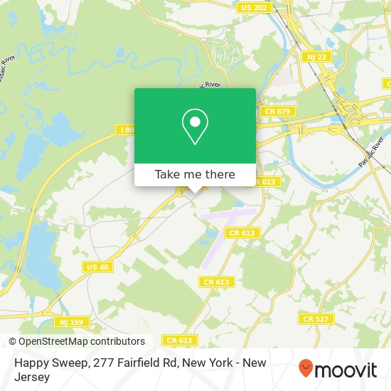 Mapa de Happy Sweep, 277 Fairfield Rd