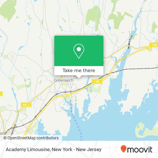 Academy Limousine map