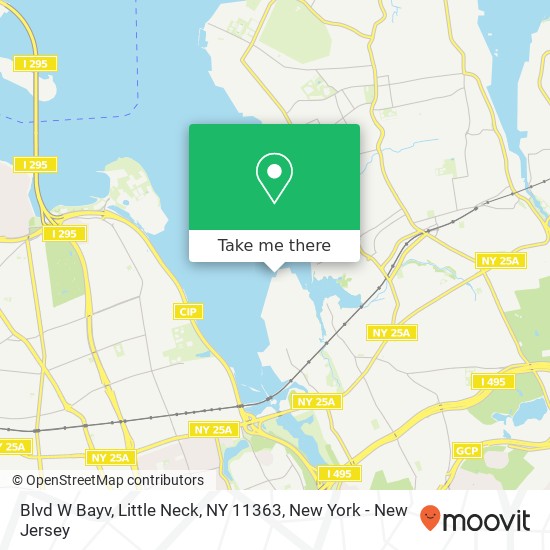 Blvd W Bayv, Little Neck, NY 11363 map