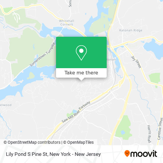 Mapa de Lily Pond S Pine St