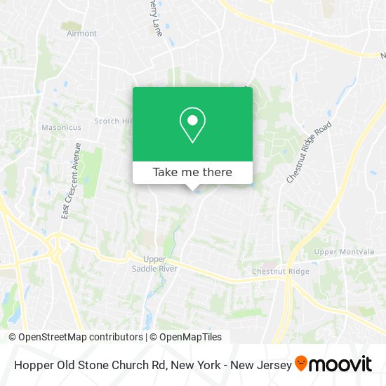 Mapa de Hopper Old Stone Church Rd