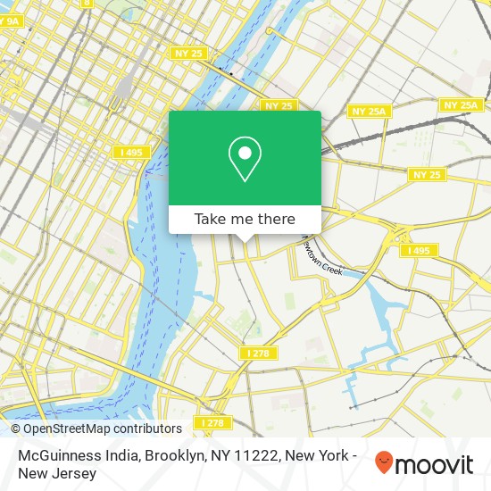 McGuinness India, Brooklyn, NY 11222 map