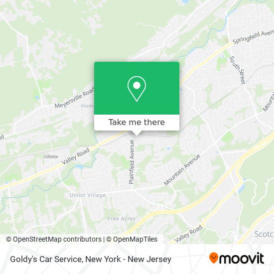 Mapa de Goldy's Car Service