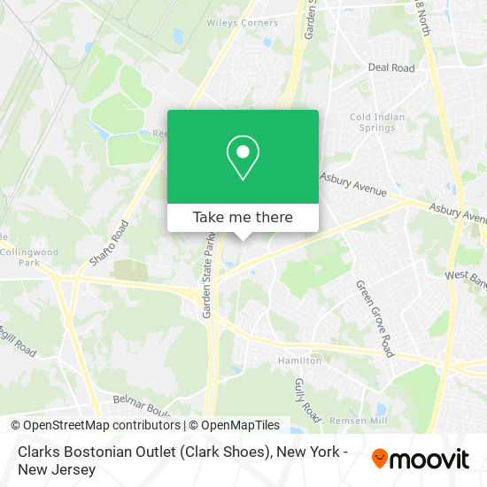 Clarks Bostonian Outlet (Clark Shoes) map