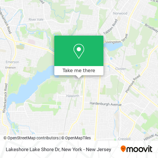 Mapa de Lakeshore Lake Shore Dr