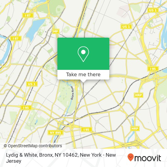 Lydig & White, Bronx, NY 10462 map