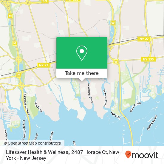 Lifesaver Health & Wellness,, 2487 Horace Ct map
