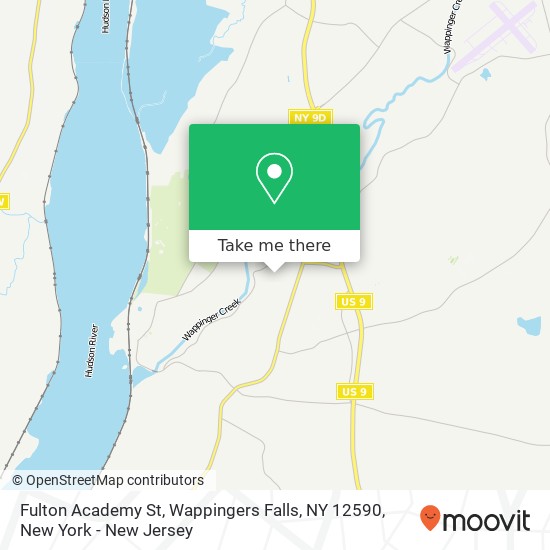 Fulton Academy St, Wappingers Falls, NY 12590 map