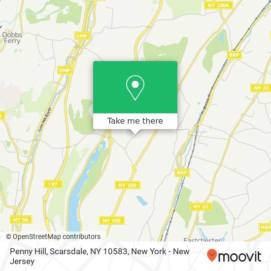 Penny Hill, Scarsdale, NY 10583 map