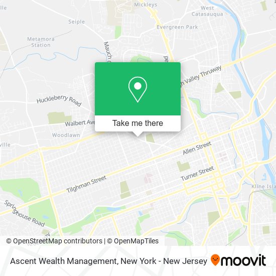 Ascent Wealth Management map