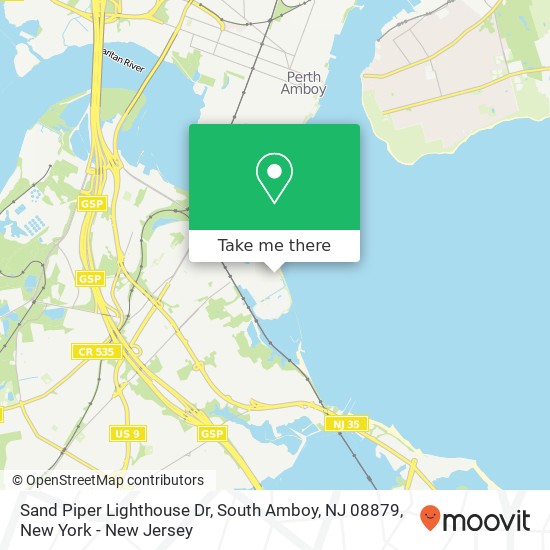 Sand Piper Lighthouse Dr, South Amboy, NJ 08879 map