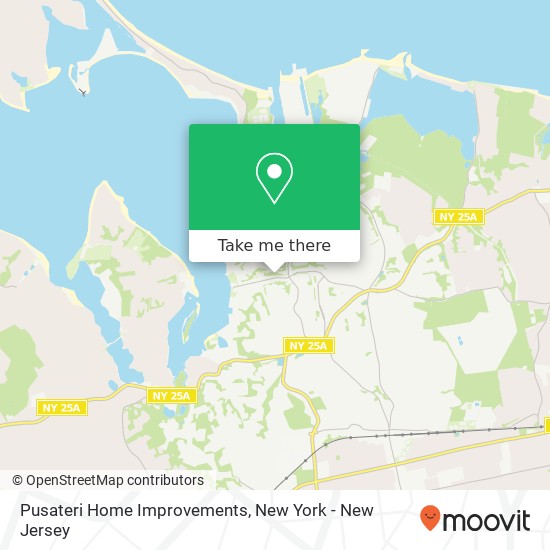 Pusateri Home Improvements map