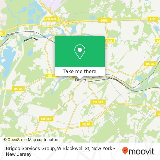 Brigco Services Group, W Blackwell St map