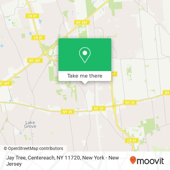 Jay Tree, Centereach, NY 11720 map