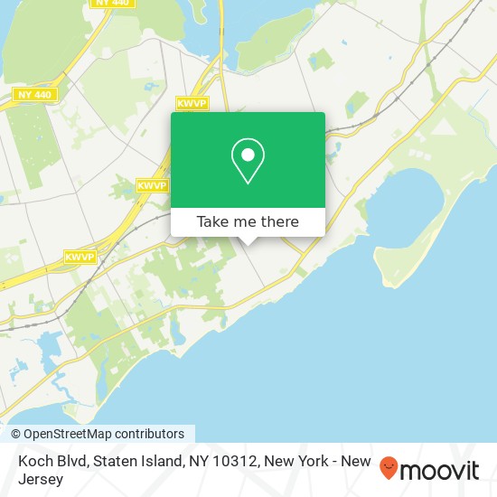 Koch Blvd, Staten Island, NY 10312 map