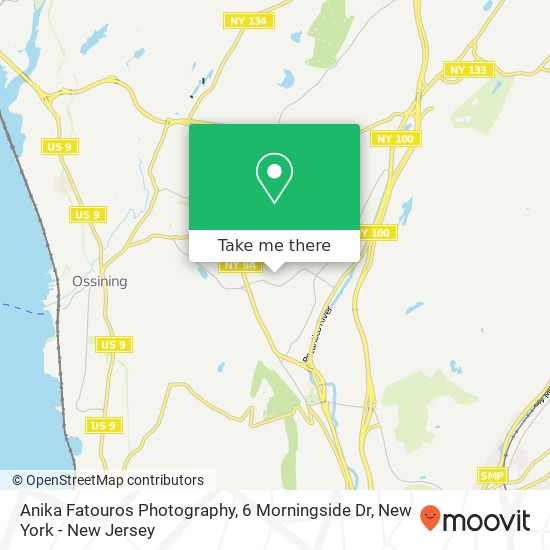 Mapa de Anika Fatouros Photography, 6 Morningside Dr