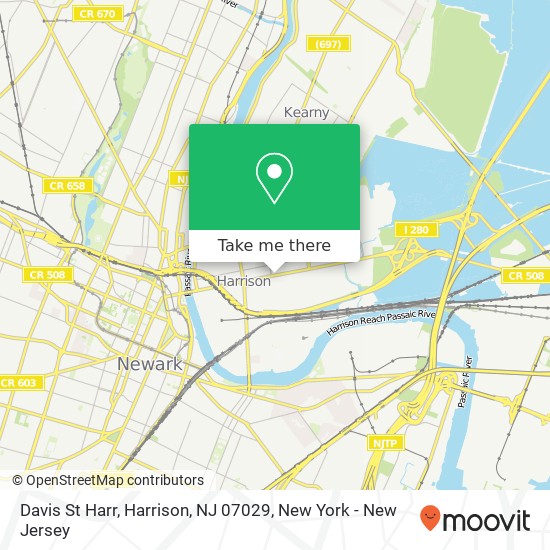 Davis St Harr, Harrison, NJ 07029 map
