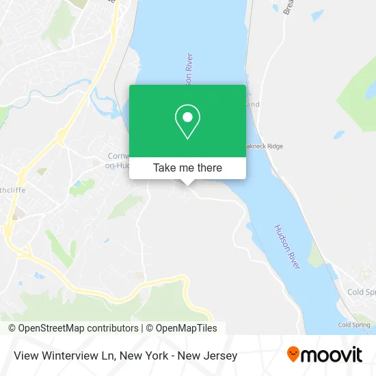 View Winterview Ln map