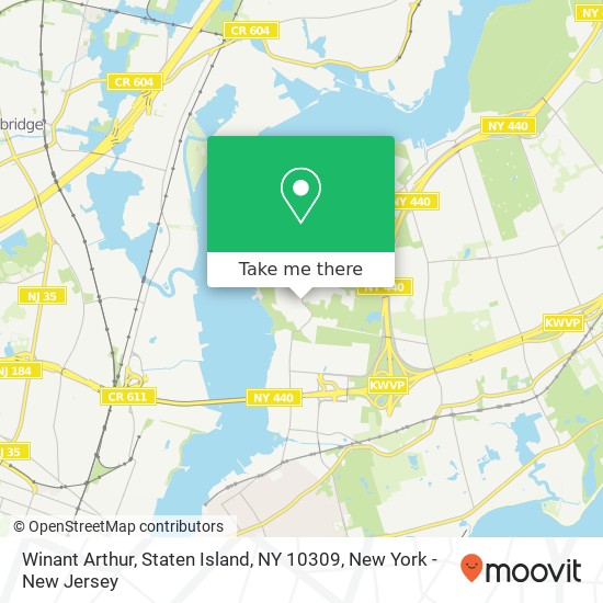 Winant Arthur, Staten Island, NY 10309 map