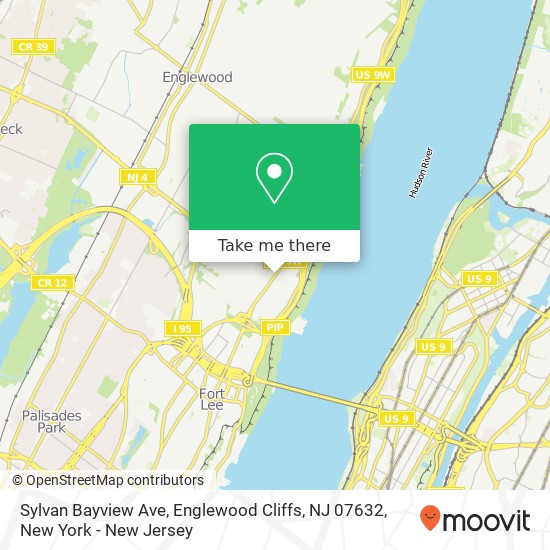 Sylvan Bayview Ave, Englewood Cliffs, NJ 07632 map