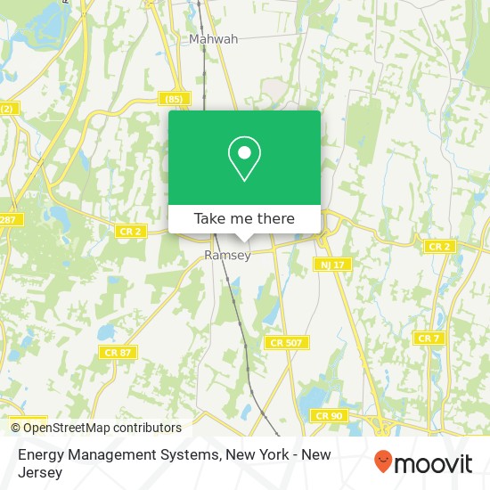 Energy Management Systems map