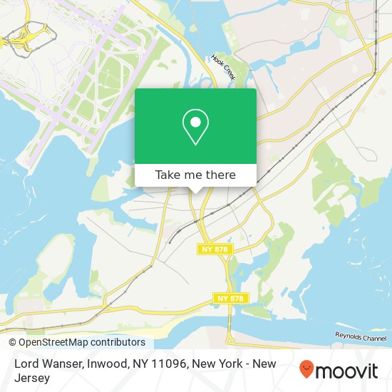 Lord Wanser, Inwood, NY 11096 map