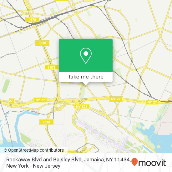 Rockaway Blvd and Baisley Blvd, Jamaica, NY 11434 map