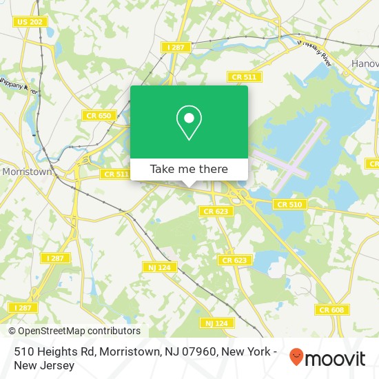 510 Heights Rd, Morristown, NJ 07960 map