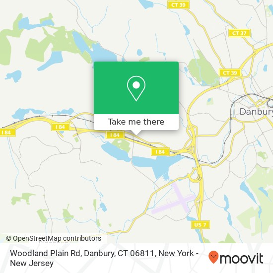 Woodland Plain Rd, Danbury, CT 06811 map