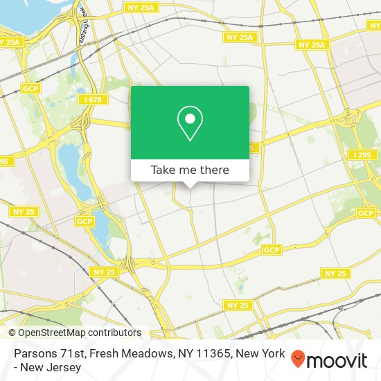 Parsons 71st, Fresh Meadows, NY 11365 map