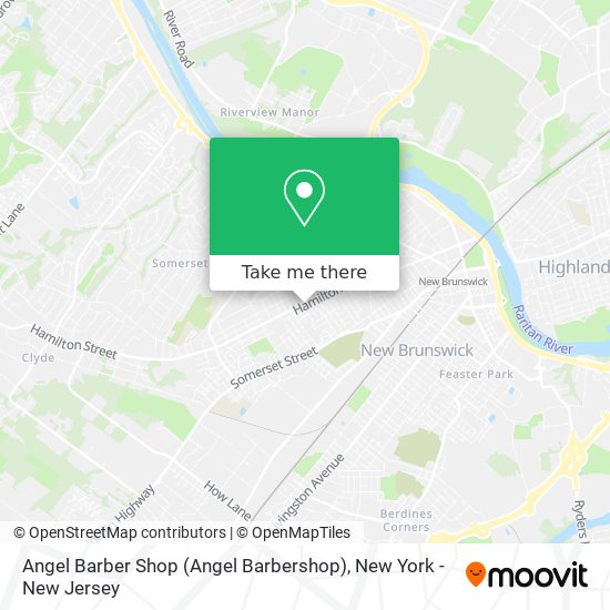 Mapa de Angel Barber Shop (Angel Barbershop)