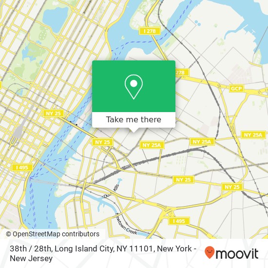 38th / 28th, Long Island City, NY 11101 map