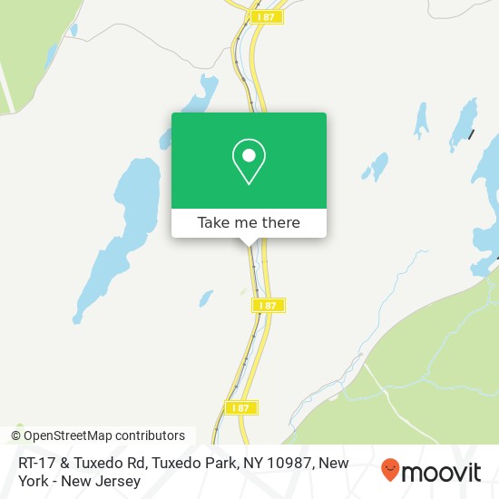 RT-17 & Tuxedo Rd, Tuxedo Park, NY 10987 map
