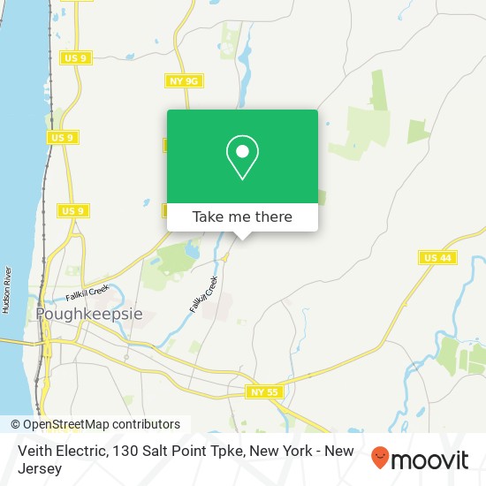 Veith Electric, 130 Salt Point Tpke map