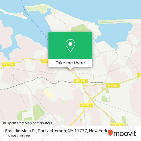 Franklin Main St, Port Jefferson, NY 11777 map