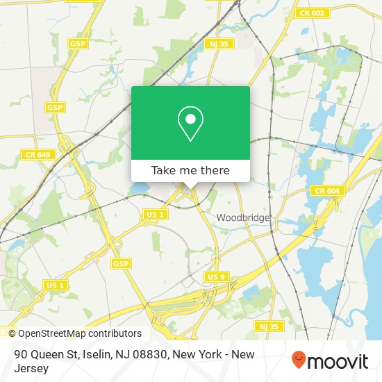 90 Queen St, Iselin, NJ 08830 map