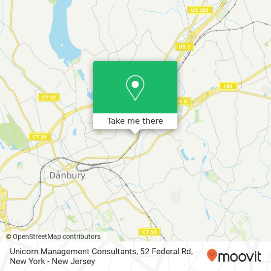 Mapa de Unicorn Management Consultants, 52 Federal Rd